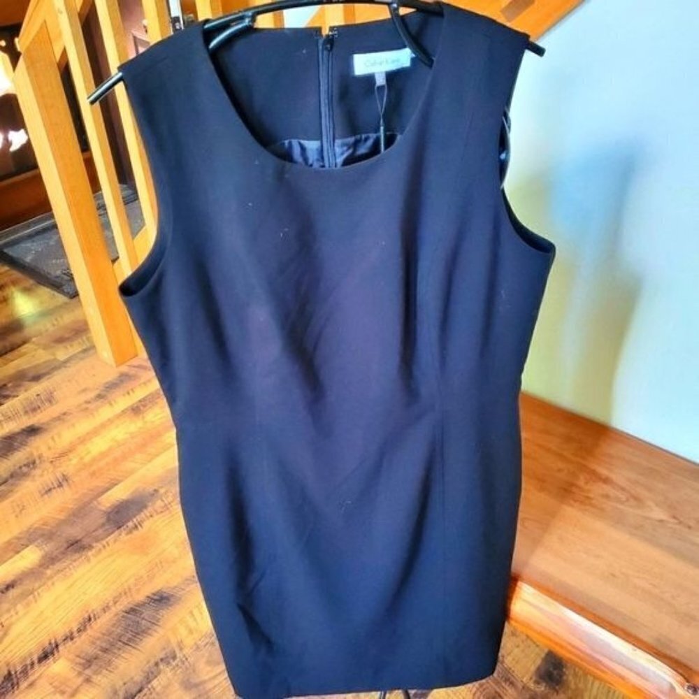 Calvin Klein Black Sleeveless Dress